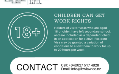 Children can get work rights