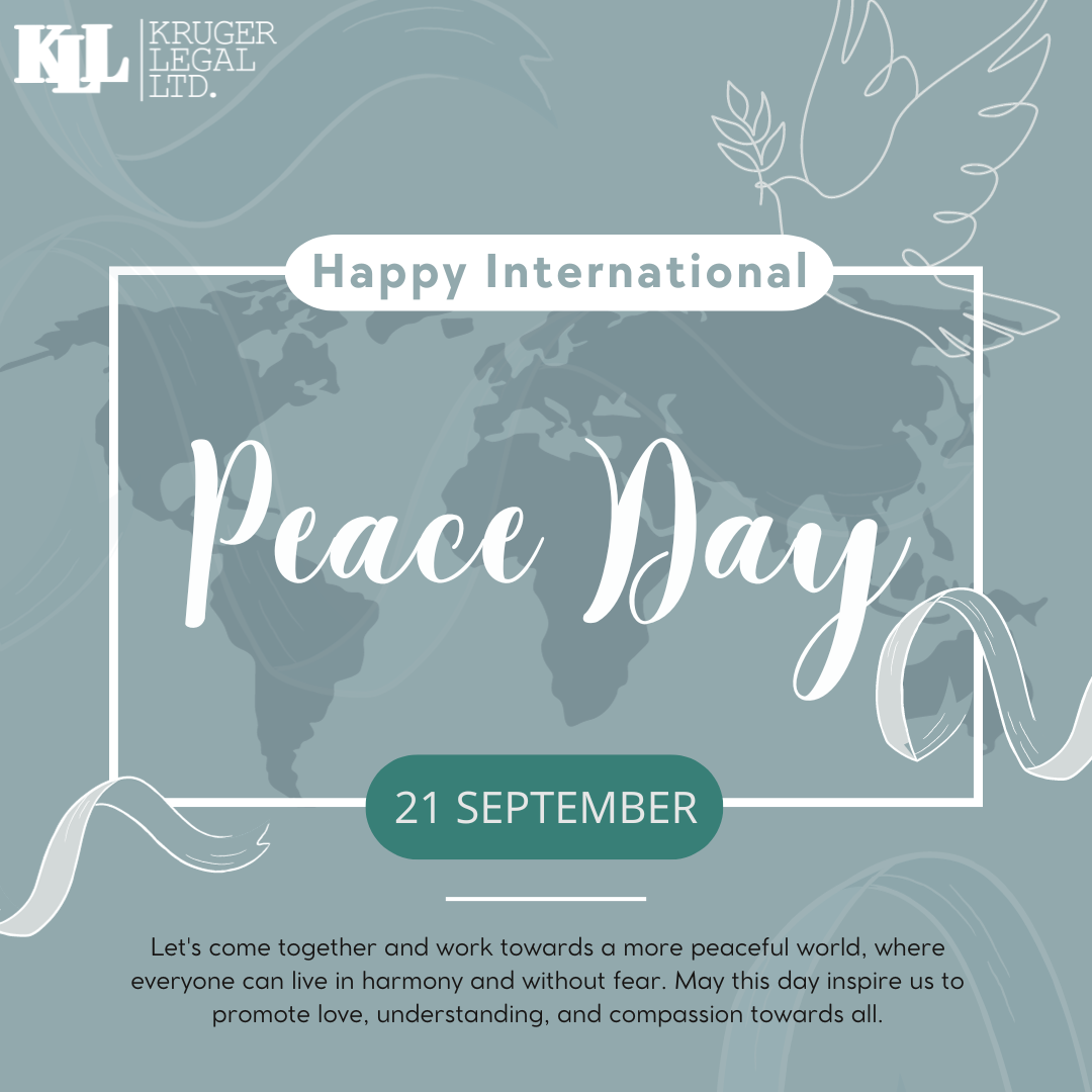 21 September: International Day of Peace - KLL